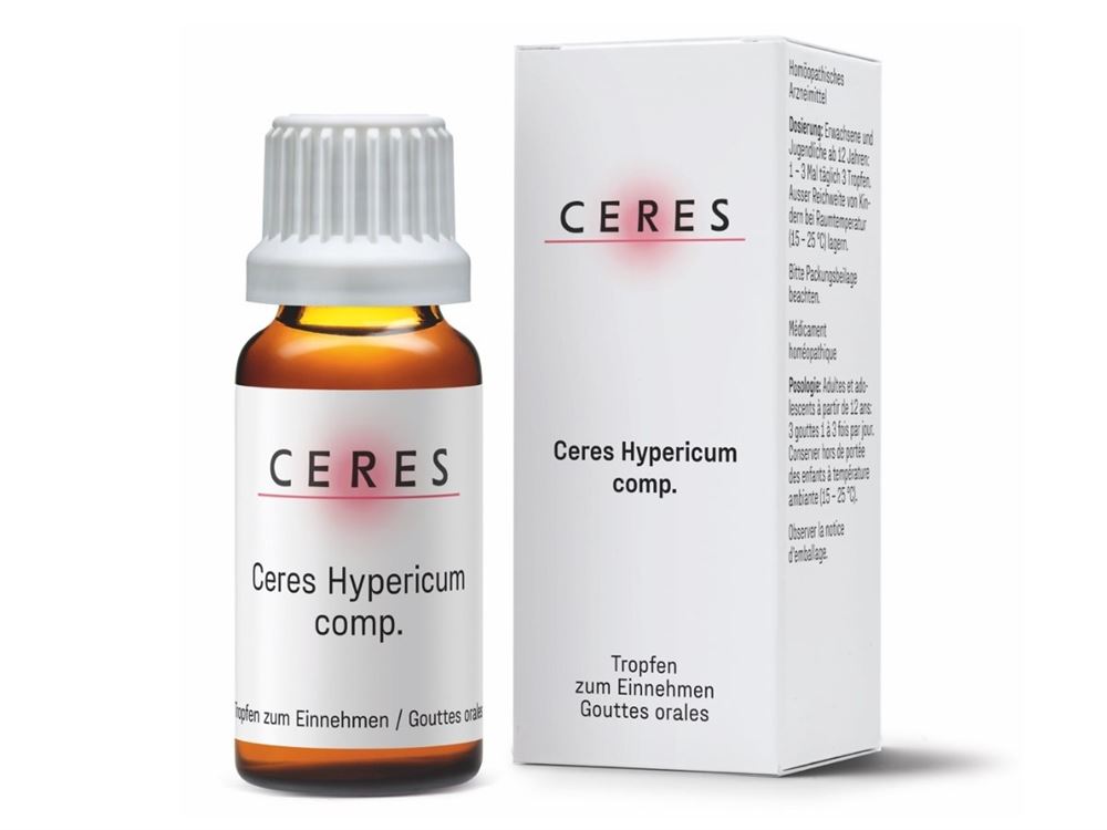 CERES Hypericum comp.<br>20 ml, Flasche, Tropfen zum Einnehmen, Flüssigkeit