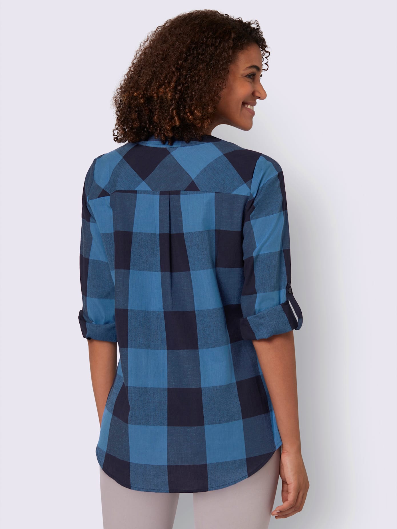 Chemisier long pur coton