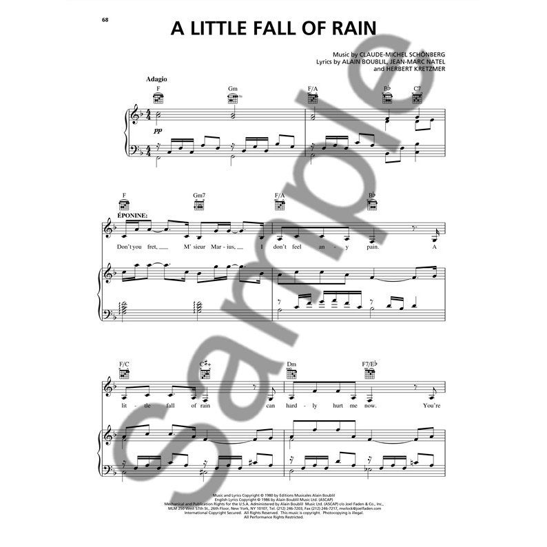 Wise Publications - Les Misérables (Selections From The Movie)