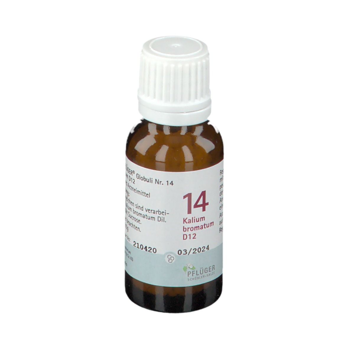 BIOCHEMIE PFLÜGER® Nr. 14 Kalium bromatum D12