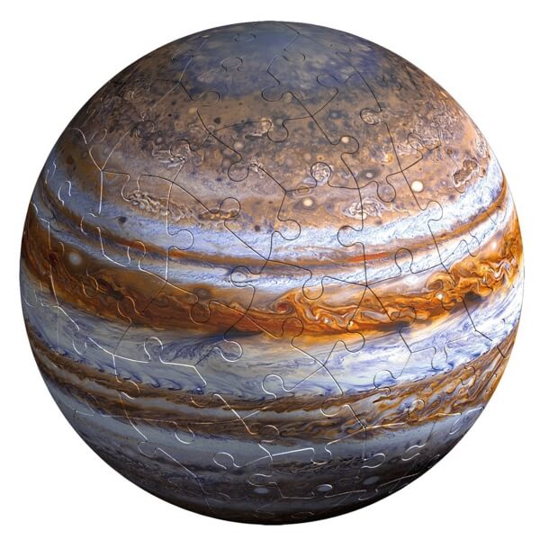 Ravensburger 3D Puzzle Planetensystem 11668 - Planeten als 3D Puzzlebälle - Sonnensystem für Kinder - 522 Teile - ab 6 J
