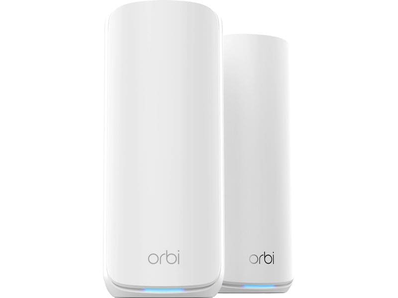 Netgear Mesh-System Orbi 872 2-Set, Weiss Orbi 870 Serie Tri-Band WiFi 7 Mesh 2er-Set