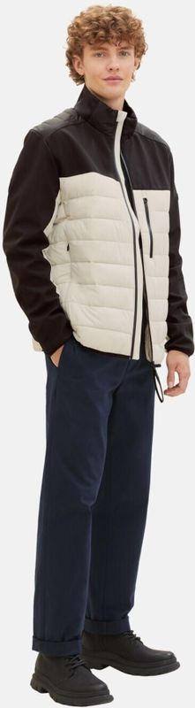 Tom Tailor - 1038925 - Heren Jack - Zwart - 100% Polyester
