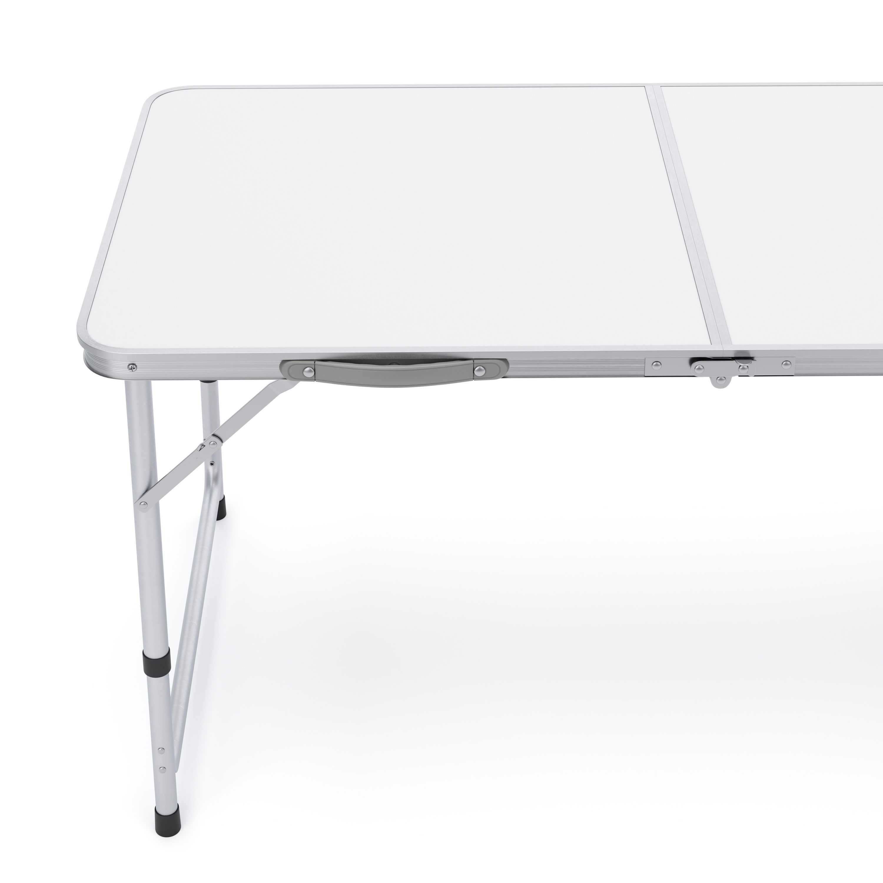 Campingtisch klappbar 120 x 60 cm weiss
