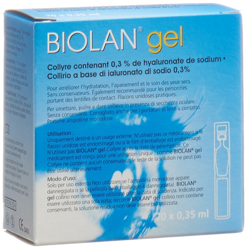 BIOLAN Augengel Monodos 0.35 ml