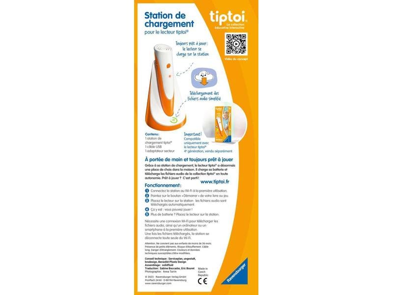 tiptoi Station de chargement -FR- Griffbereit und startklar für das nächste tiptoi-Abenteuer