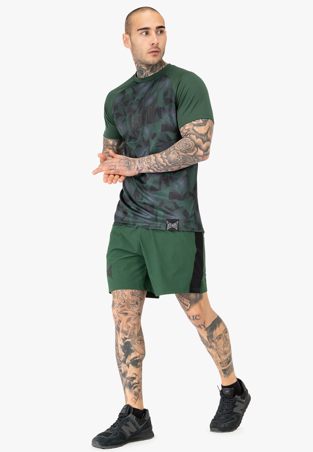 Tapout Herren Funktionsshirt normale Passform TRAINING GRAPHIC TEE