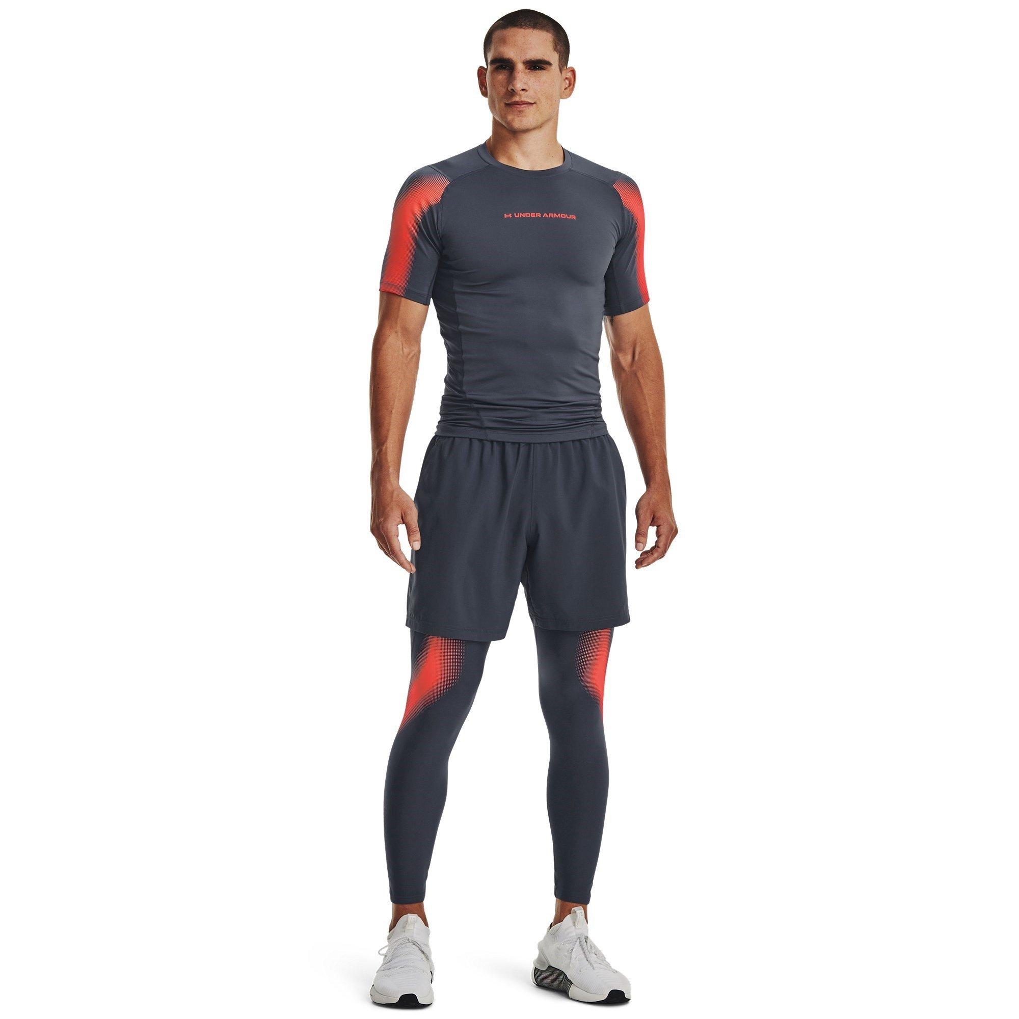 Under Armour Under Armour Ua Hg Novelty Ss Baselayer Top Mens