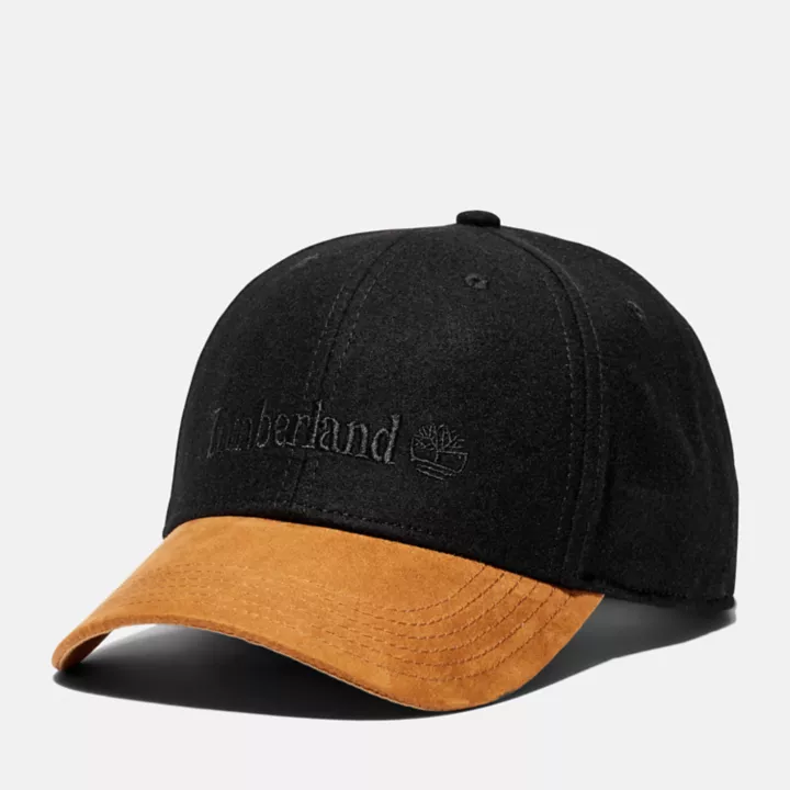 Casquette de baseball vintage unisexe en noir