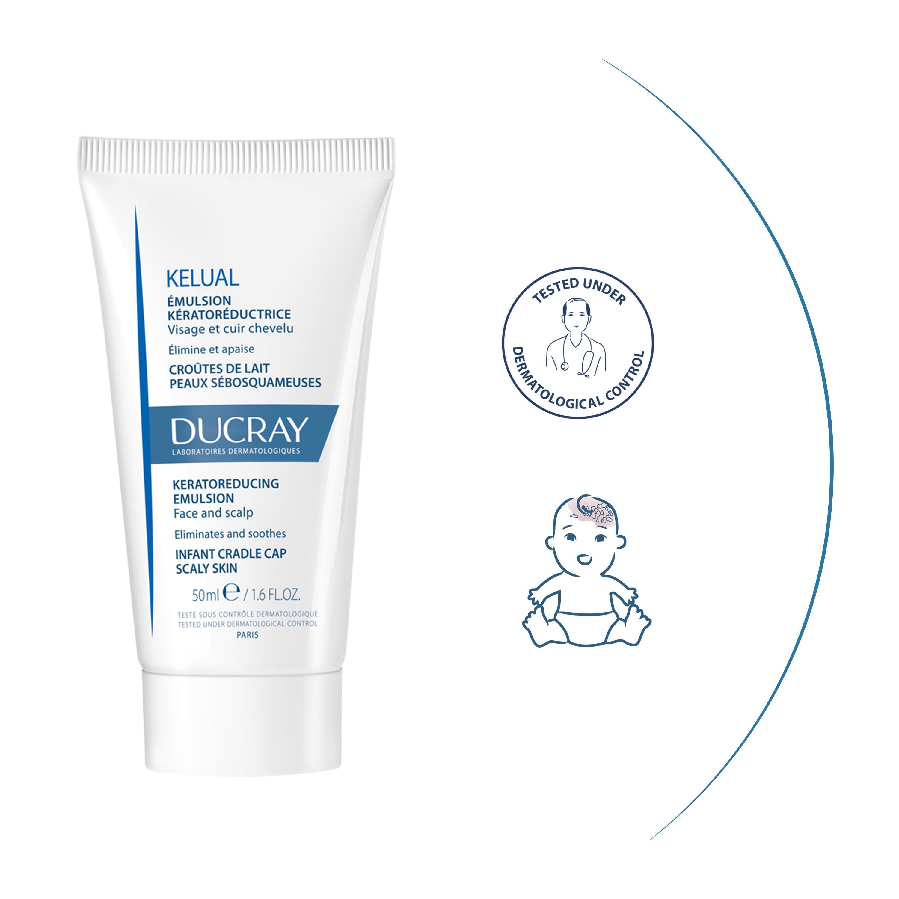 DUCRAY KELUAL Emulsion bei Milchschorf Emuls Tb 50 ml