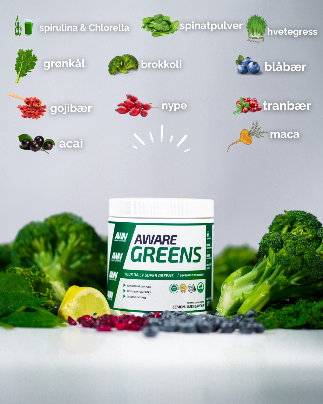 AWARE Greens 250g