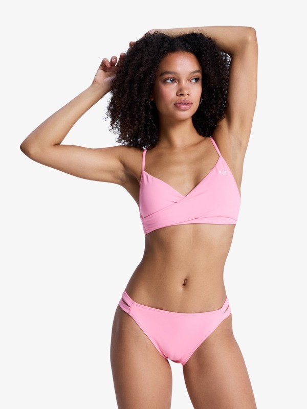 Solid Essentials Classic Bas de bikini Rose Femme