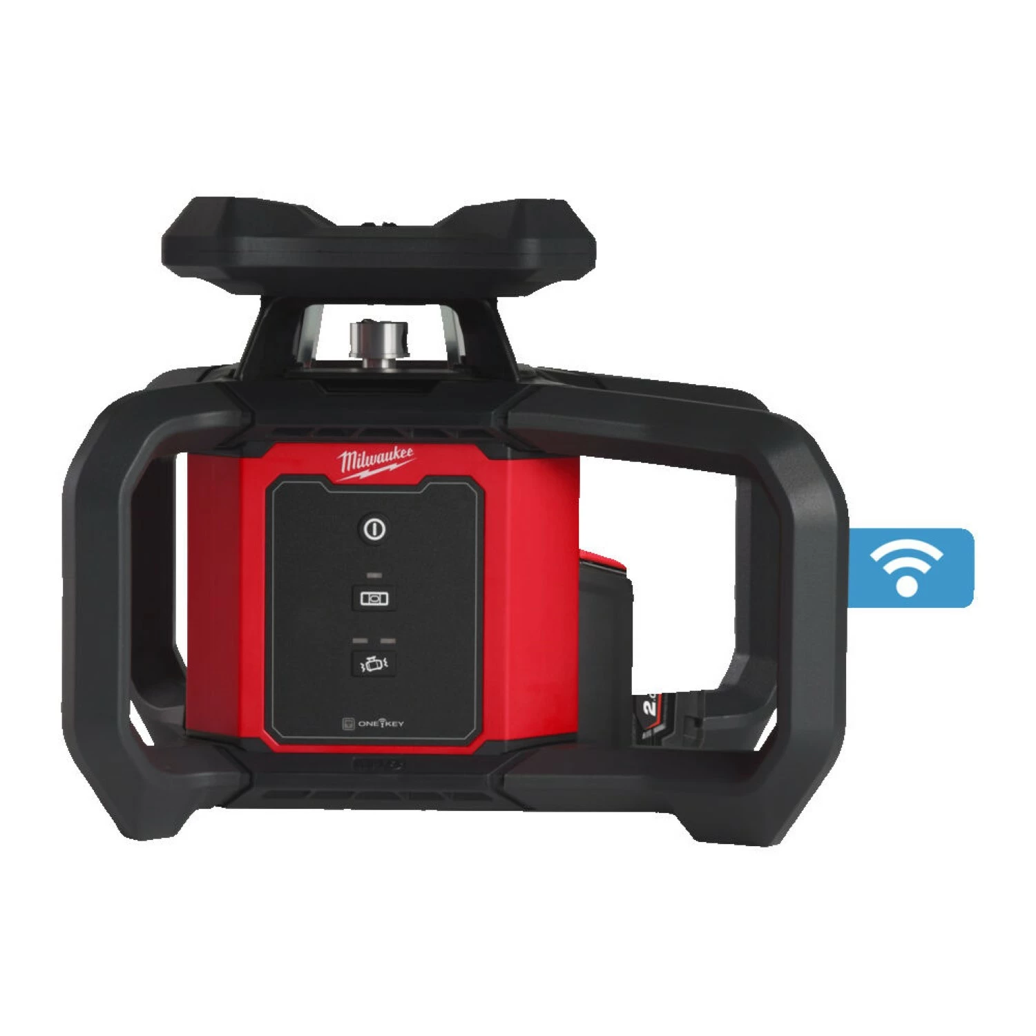 Milwaukee M18 RLOH600-201C 18V Li-ion accu roterende laser (1x 2.0Ah accu) set in koffer - 600m
