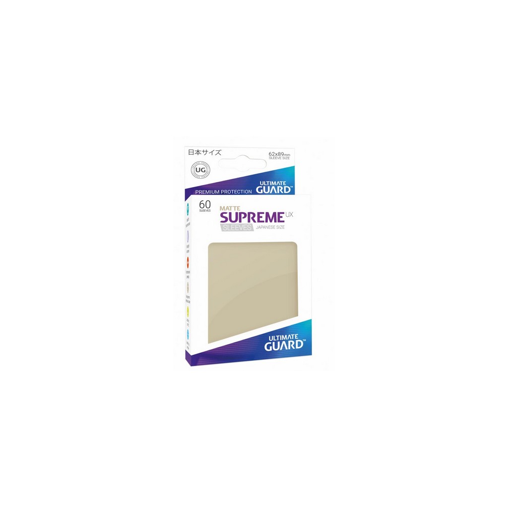 60 Sleeves - Supreme UX Sleeves Japanese Matte :