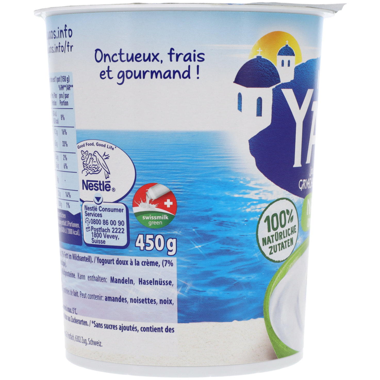 Yaos Joghurt Nature nach Griechischer Art ungesüsst