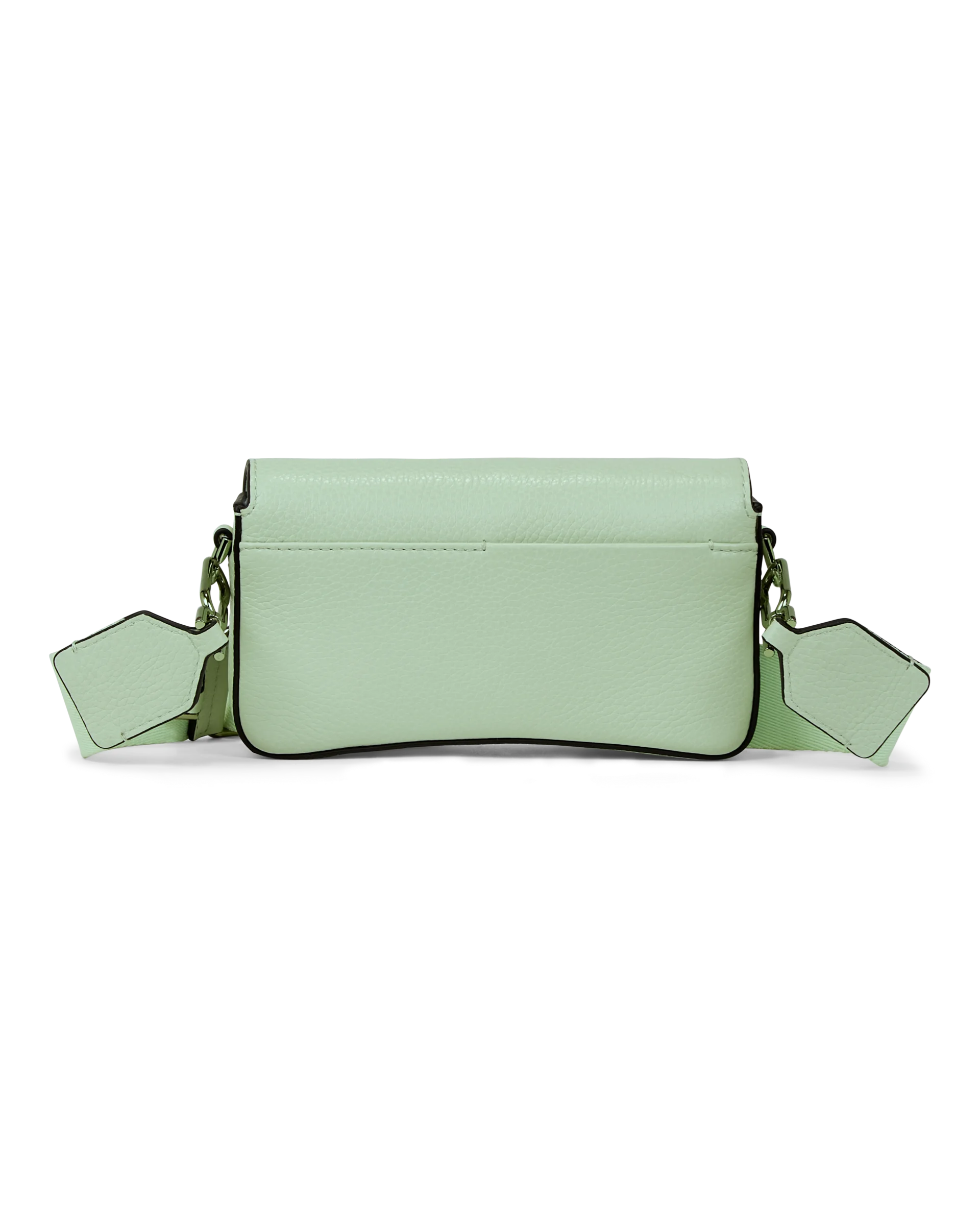 ECCO Pinch Bag Umhängetasche aus Leder Grün 11,5X20X5 cm