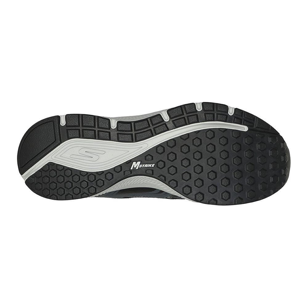 Skechers GO RUN CONSISTENT - Chaussures training Homme gris/orange