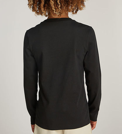 Calvin Klein Bluse - Badge Reg - Ck Black