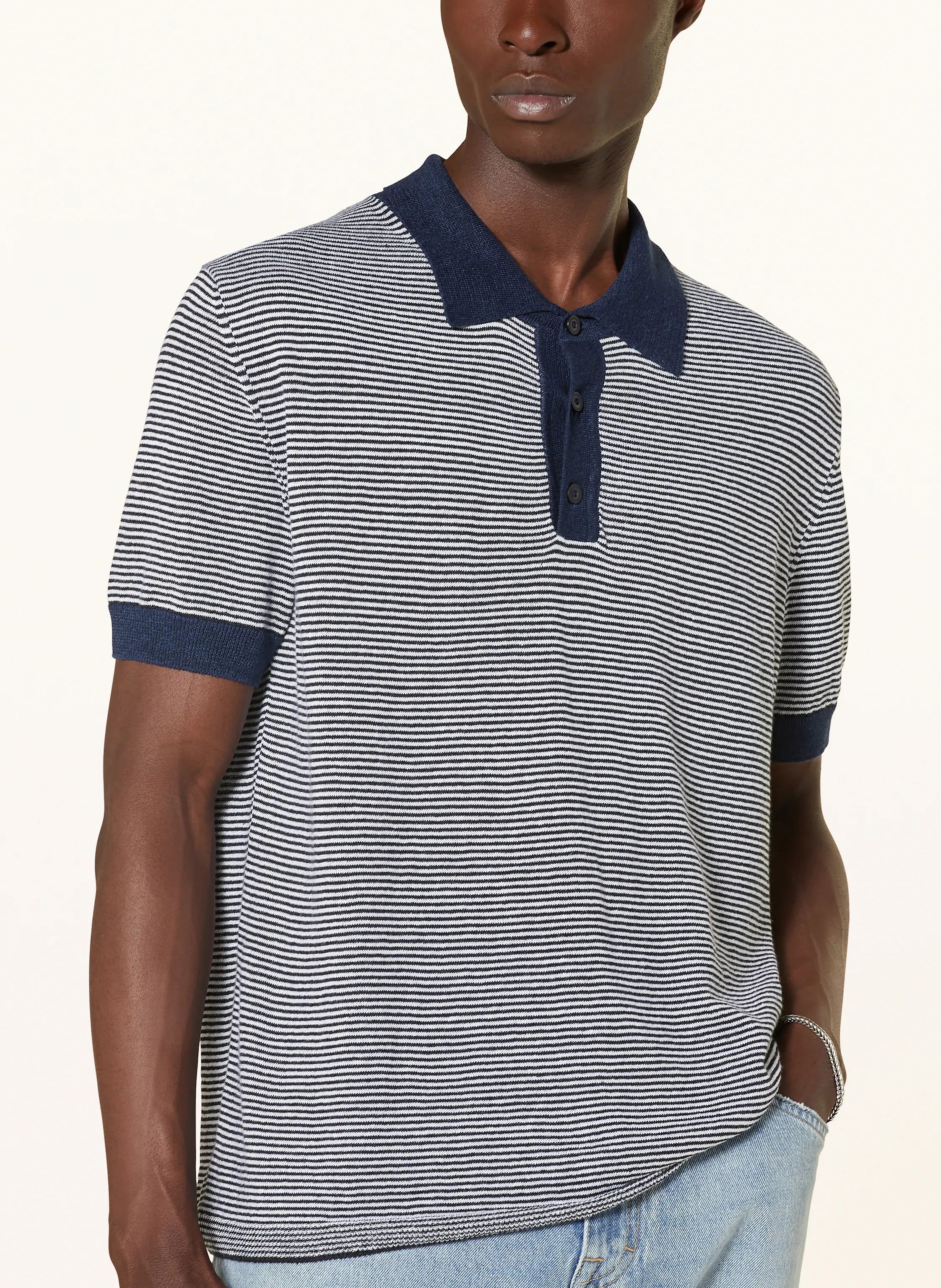 CLOSED Strick-Poloshirt