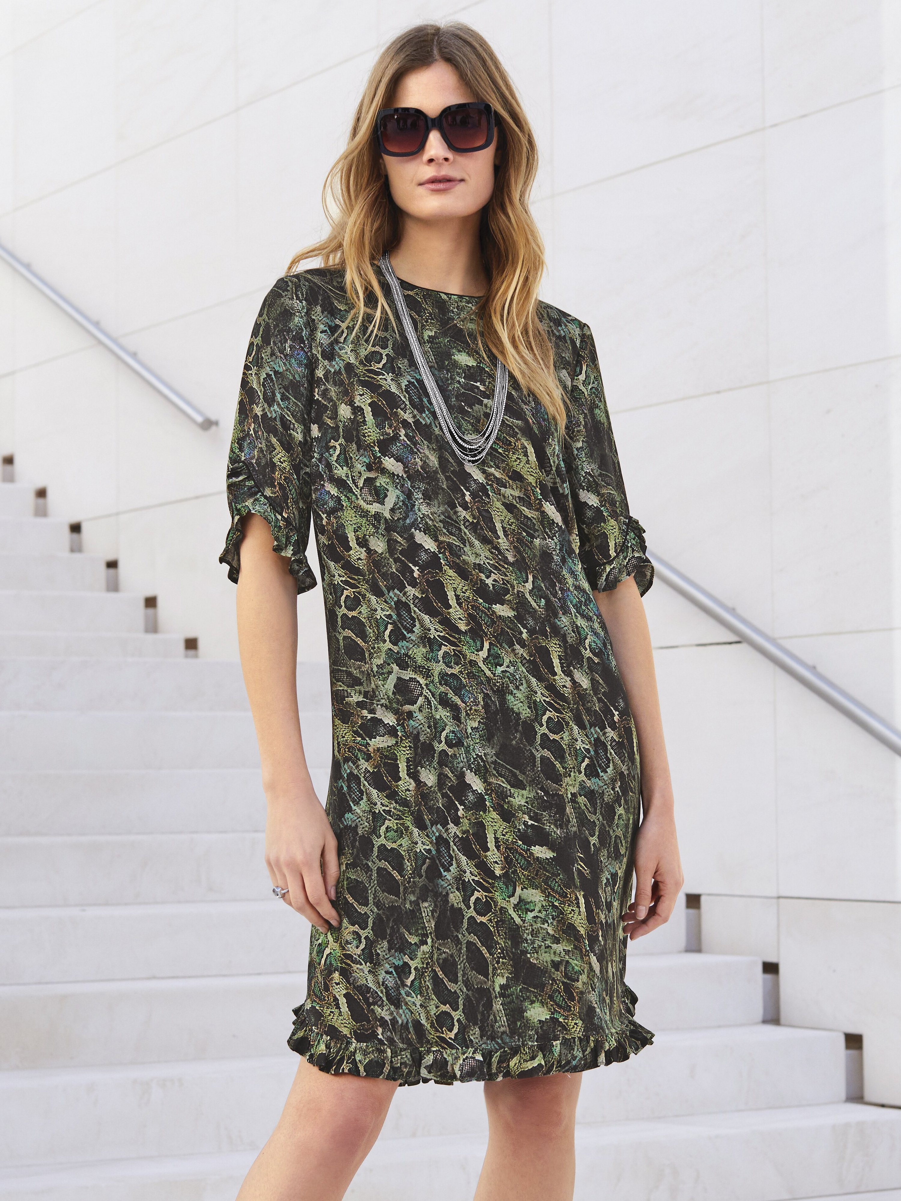 Kleid mit 1/2-Arm
