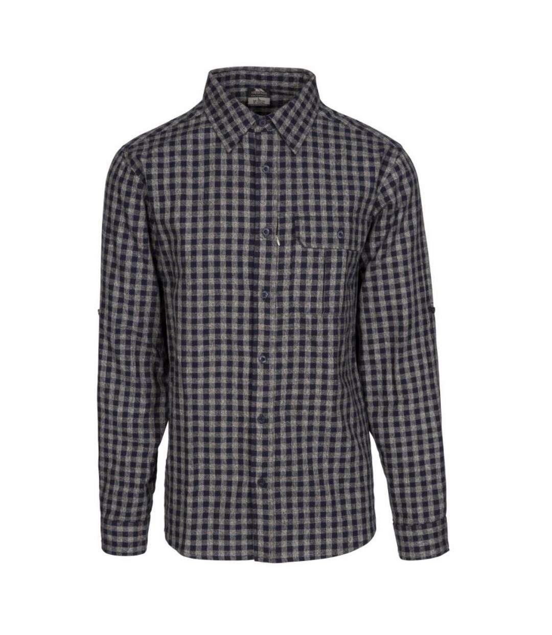 Trespass - Chemise manches longues PARTICIPATE - Homme (Bleu marine) - UTTP4568