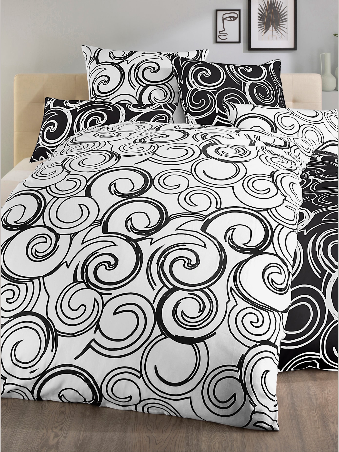 Linge de lit qualité satin chatoyant