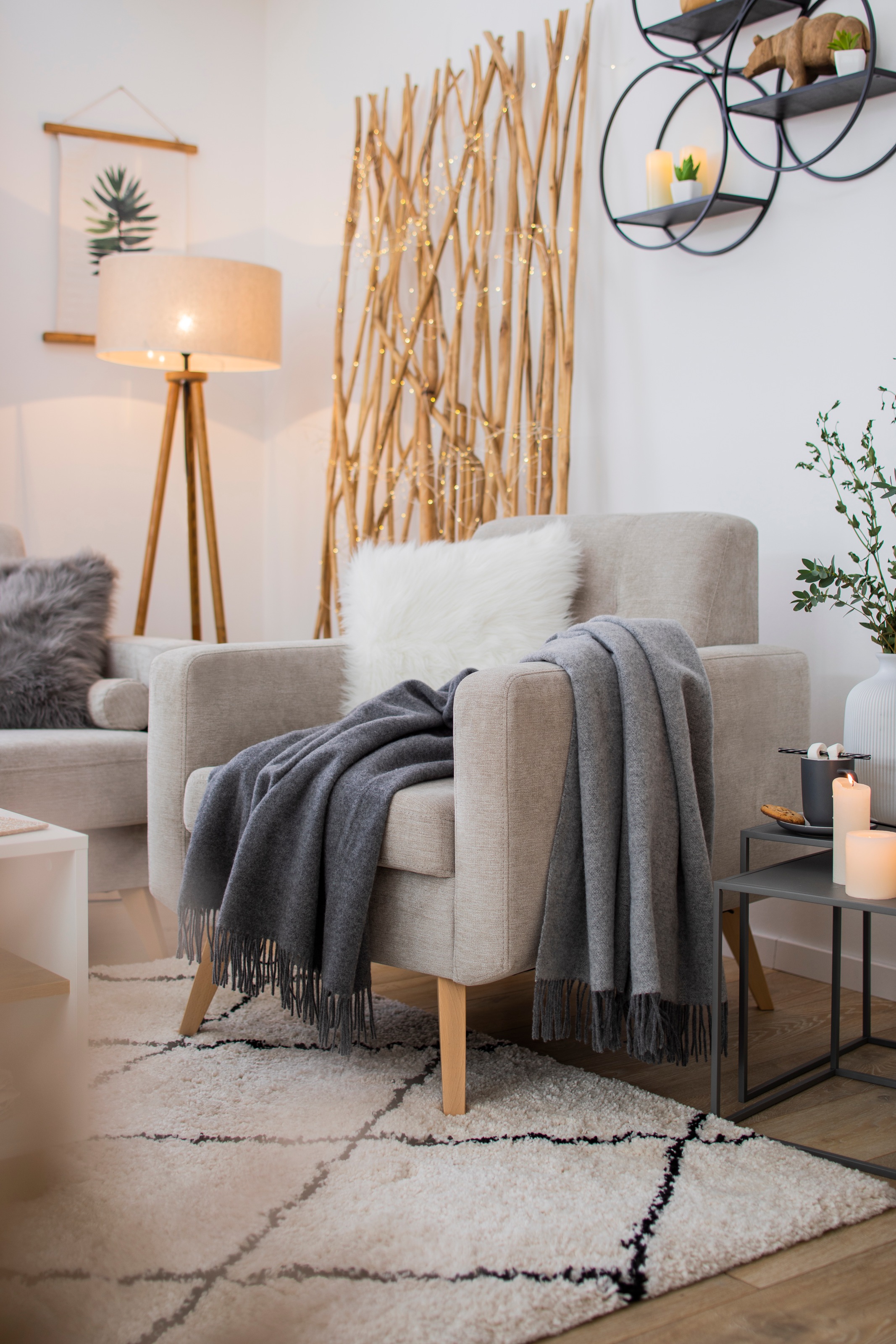 Biederlack Wohndecke »Soft Impression im Doubleface-Look« Wolle-Kaschmir-Mix