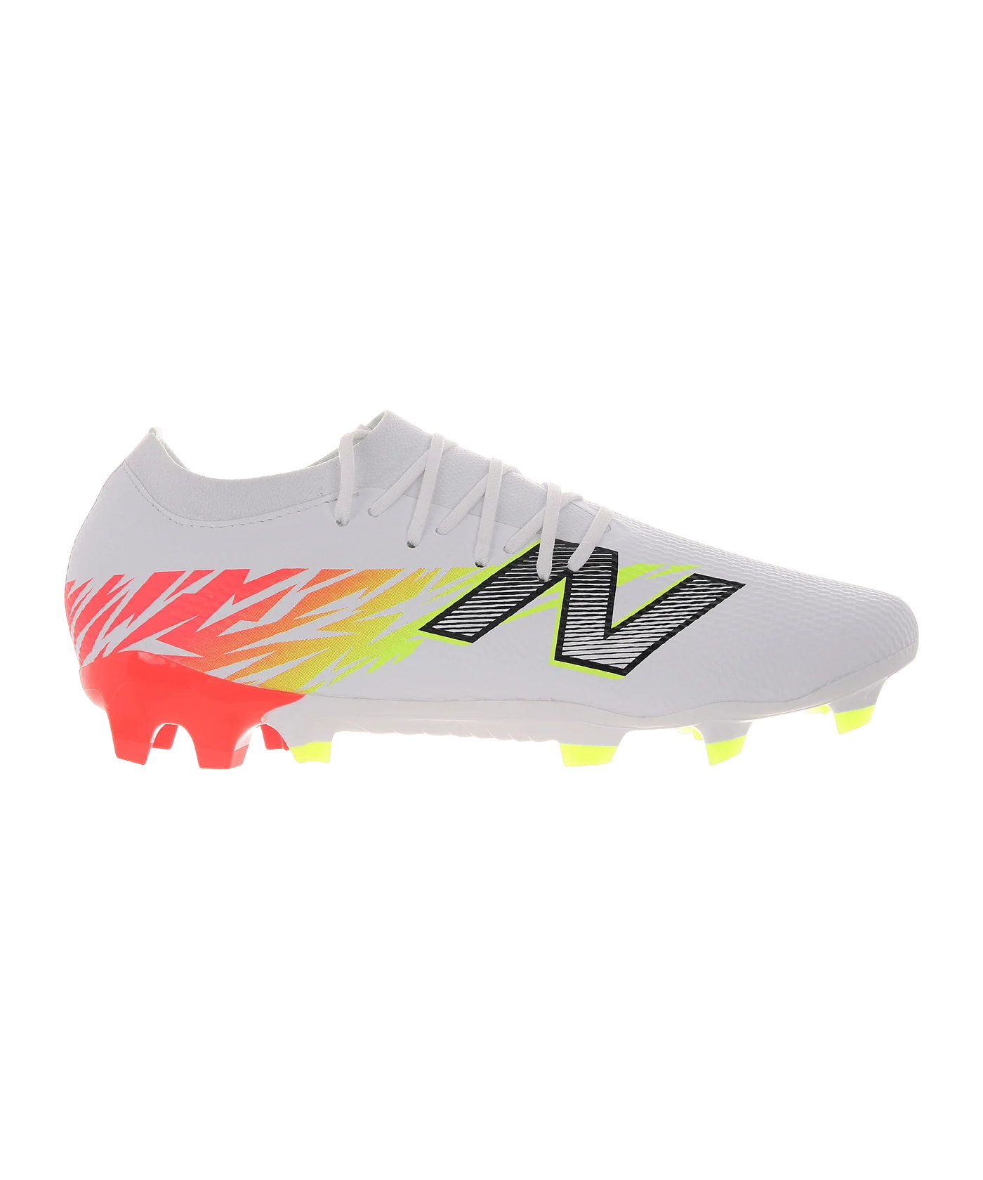 New Balance Furon Team V8 FG Flash Point Weiss FIB8