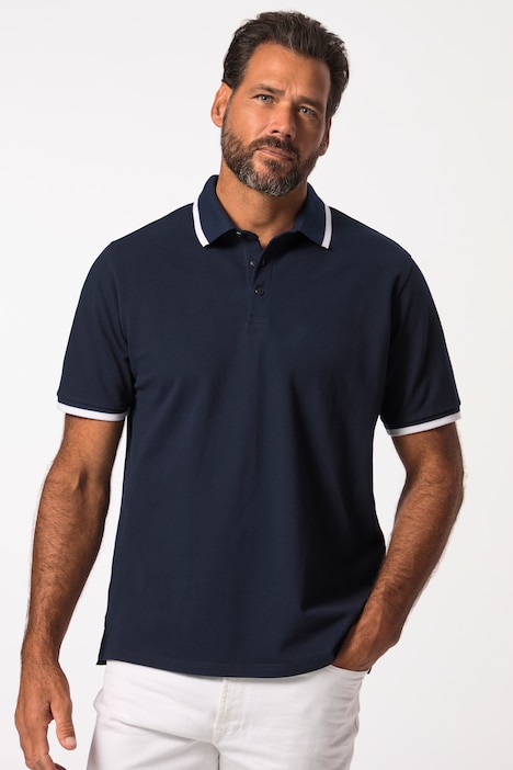 Poloshirt FLEXNAMIC®, Halbarm, Kontraststreifen, bis 8 XL