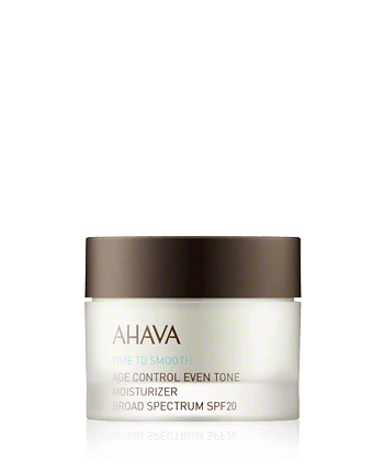 AHAVA Time to Smooth Age Control Even Tone Moisturizer Broad Spectrum SPF 20 50ml