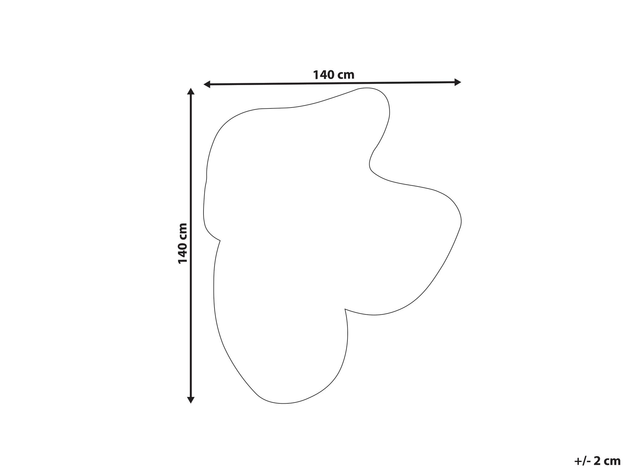 Vloerkleed SINJUWI Meerkleurig ø 140 cm Wol