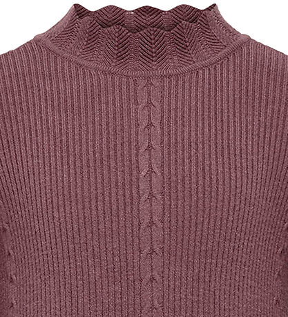 Kids Only Bluse - Strik - KogNewbreena - Rose Brown