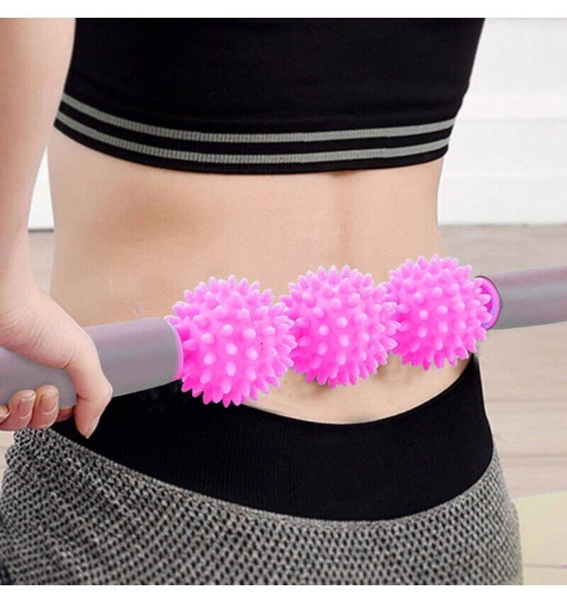 Rolo de massagem para relaxamento muscular estilo ioga