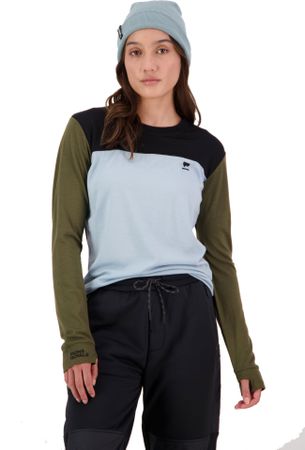 YOTEI BF Damen-Merino-Langarmshirt  riverbed  XL