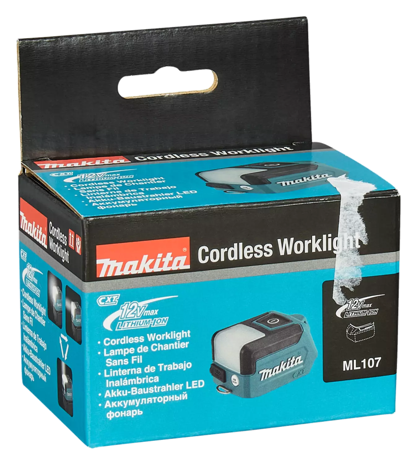 Makita ML107 12V Max Accu zaklamp body - met USB uitgang