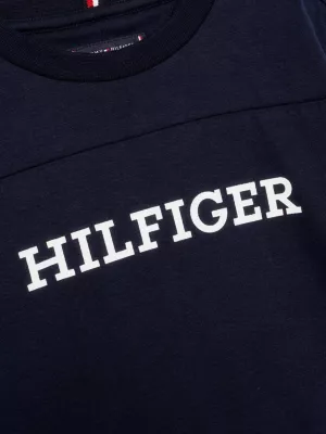 Camiseta universitária Hilfiger Monotype