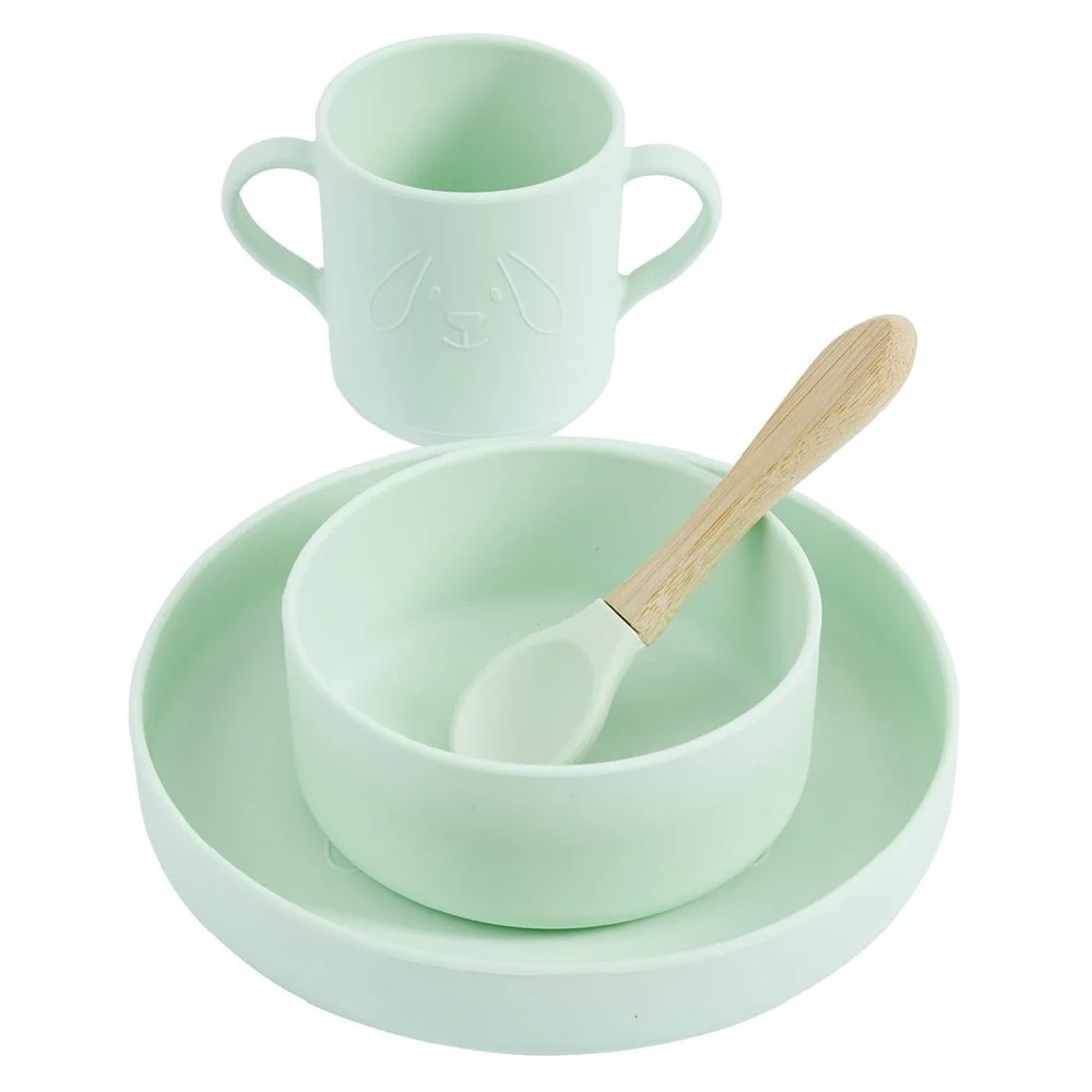 Coffret repas Bébé silicone