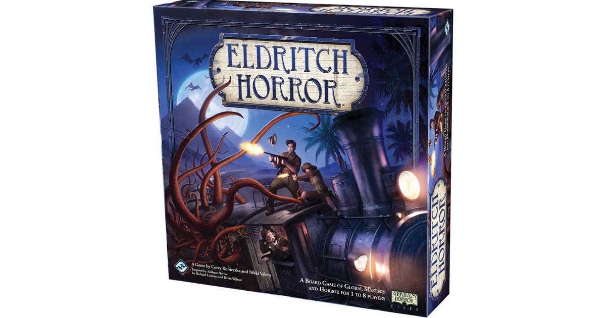 AsmodeeEldritch Horror Bordspel  (Engels, 1 - 8 spelers, 120 - 240 minuten, Vanaf 14 jaar)