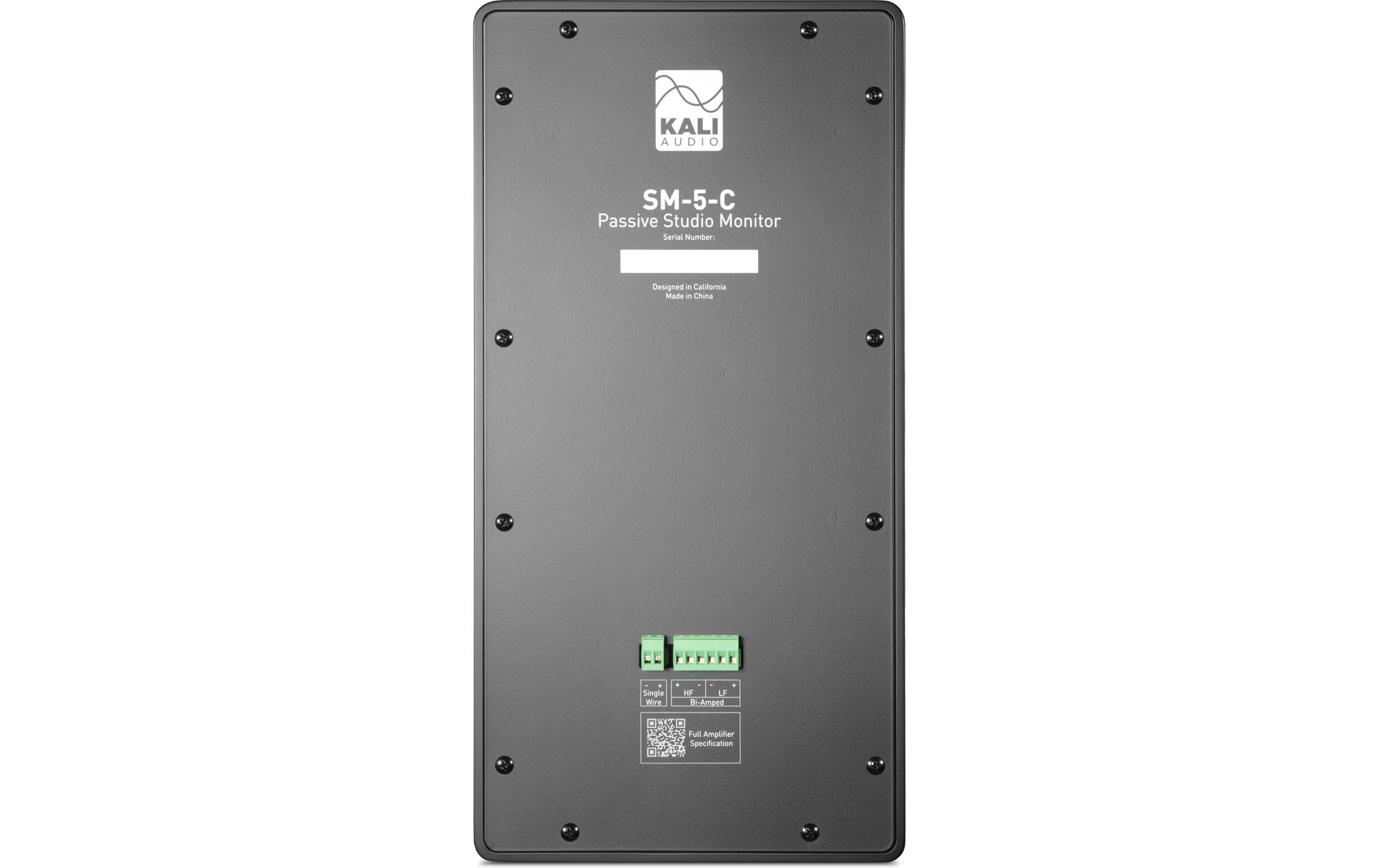 Studiomonitor SM-5 C Schwarz<br>Passiver 3-Wege-Studiomonitor