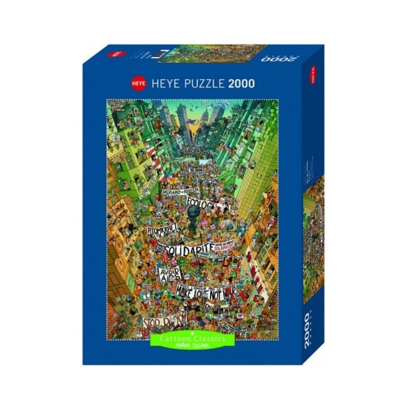 Puzzle 2000 pièces - Protest !