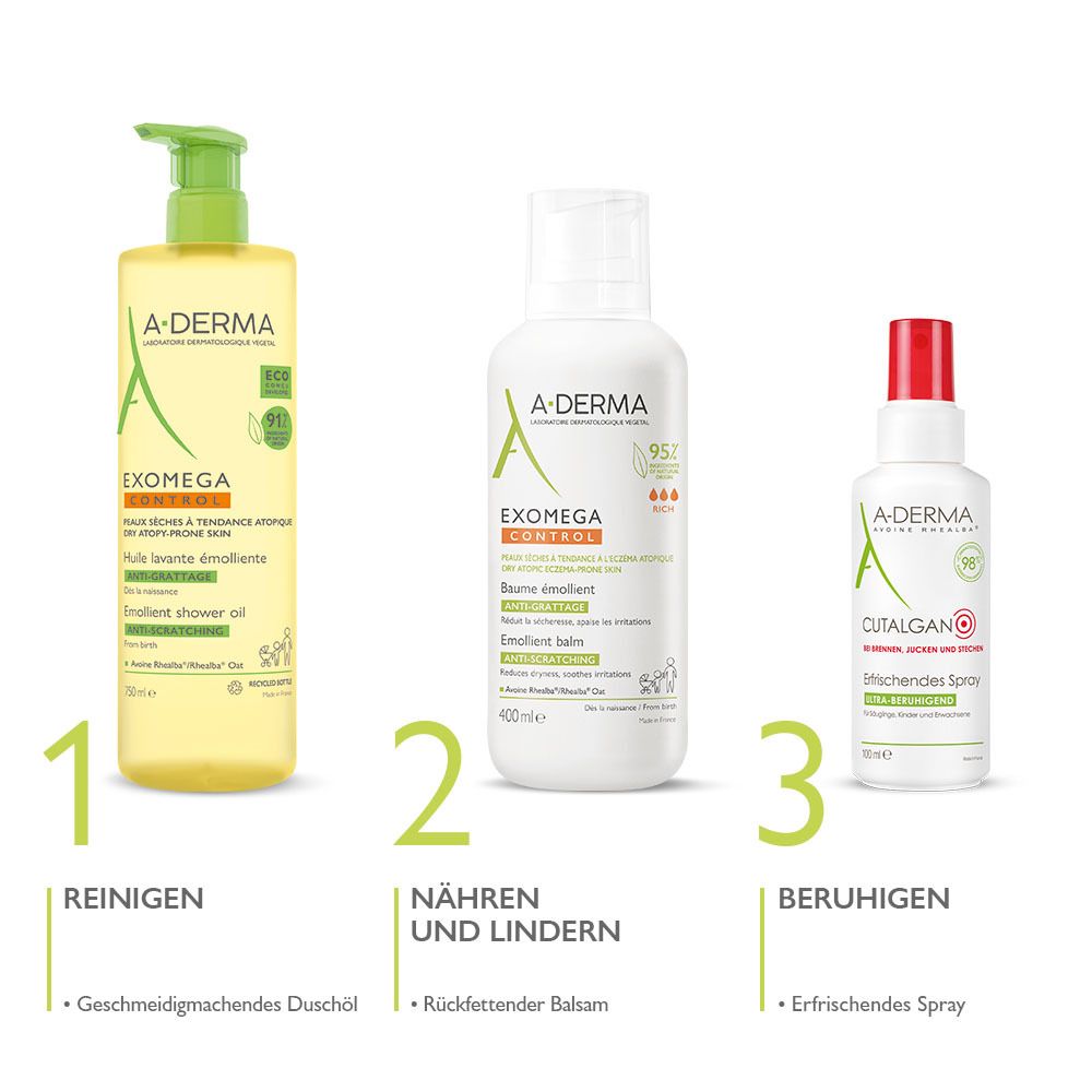 A-DERMA EXOMEGA Control Rückfettender Balsam