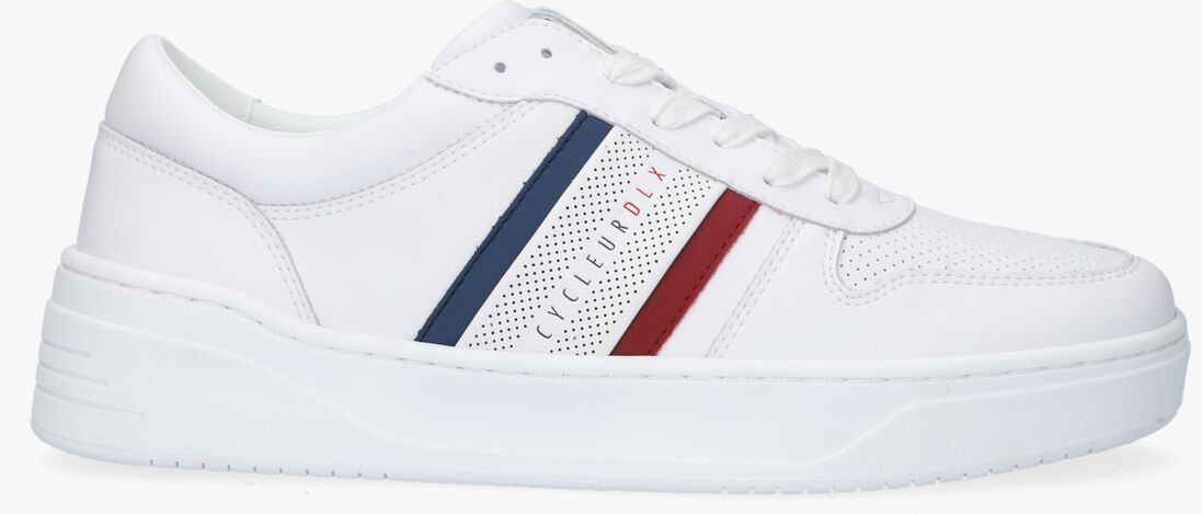CYCLEUR DE LUXE witte cycleur de luxe lage sneakers lead