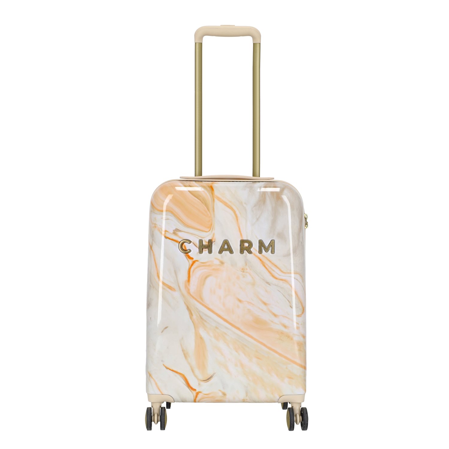 Charm London Marble Trolley Set creme