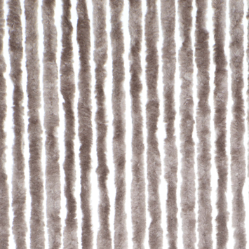 Livn deurgordijn Chenille taupe 90x220 cm
