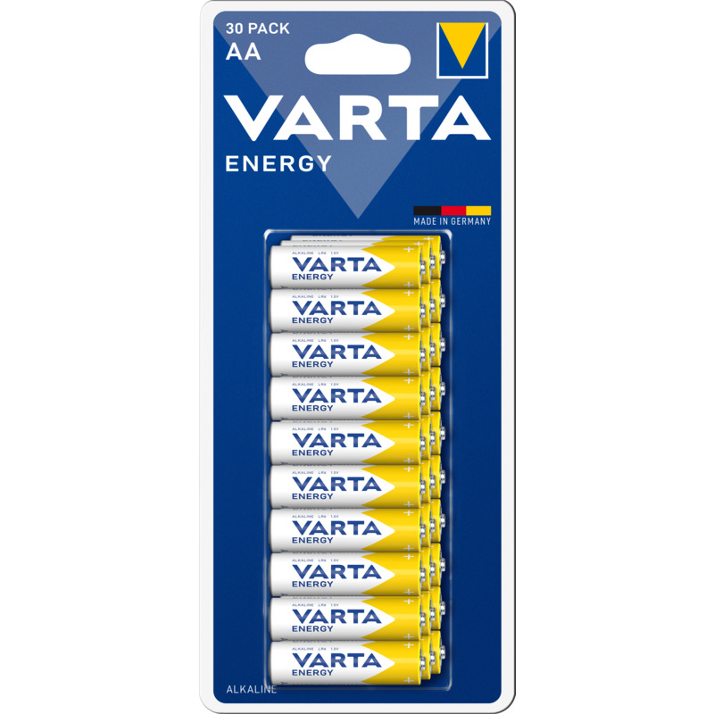 Varta Batterien Energy, AA/LR06, 30 Stück