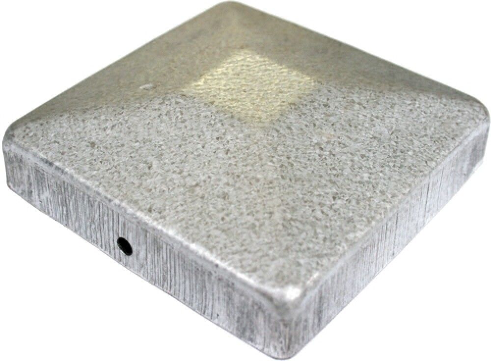 STOLPEHATT NSH VARMGALVANISERET 75X75MM