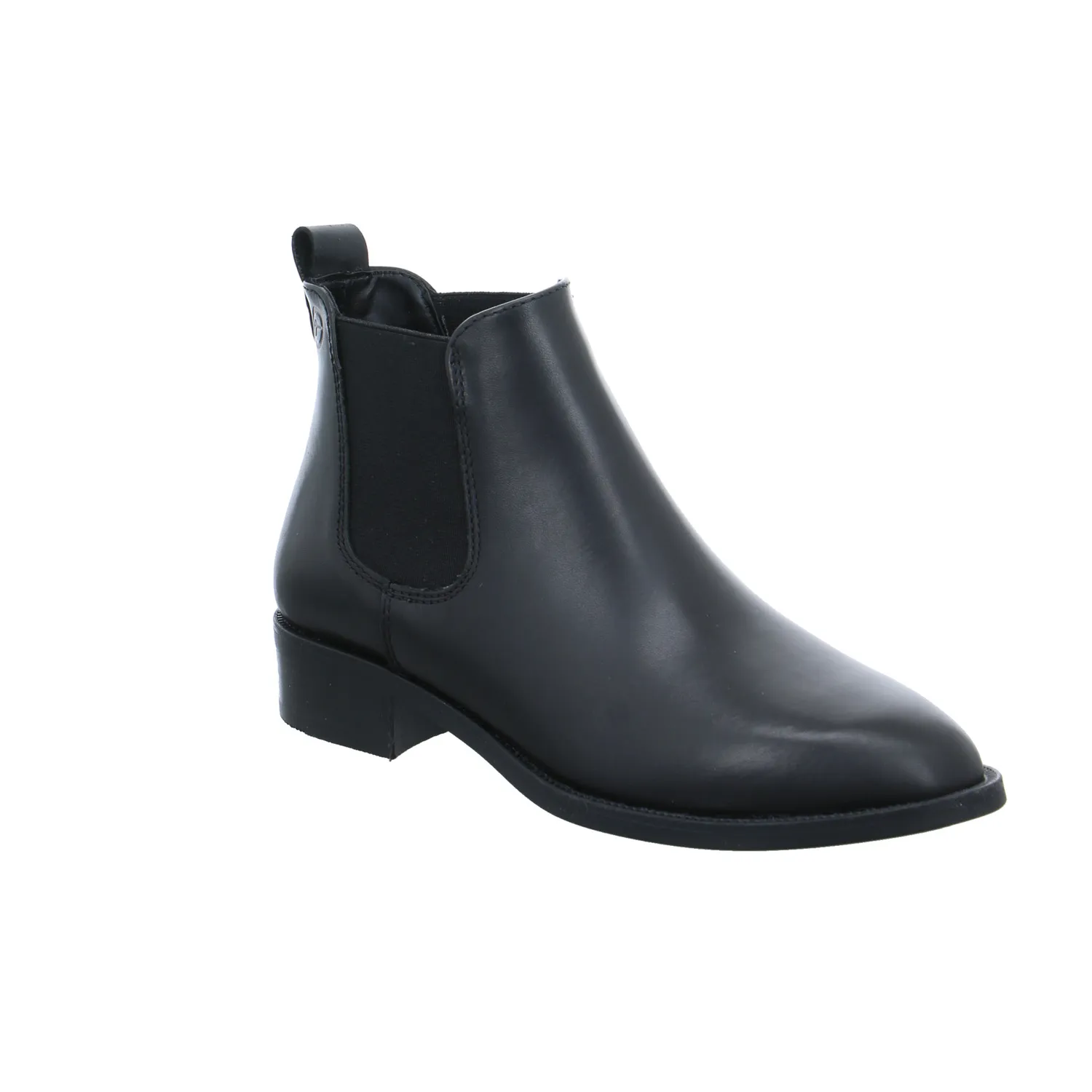 TAMARIS Stiefelette Schwarz Leder