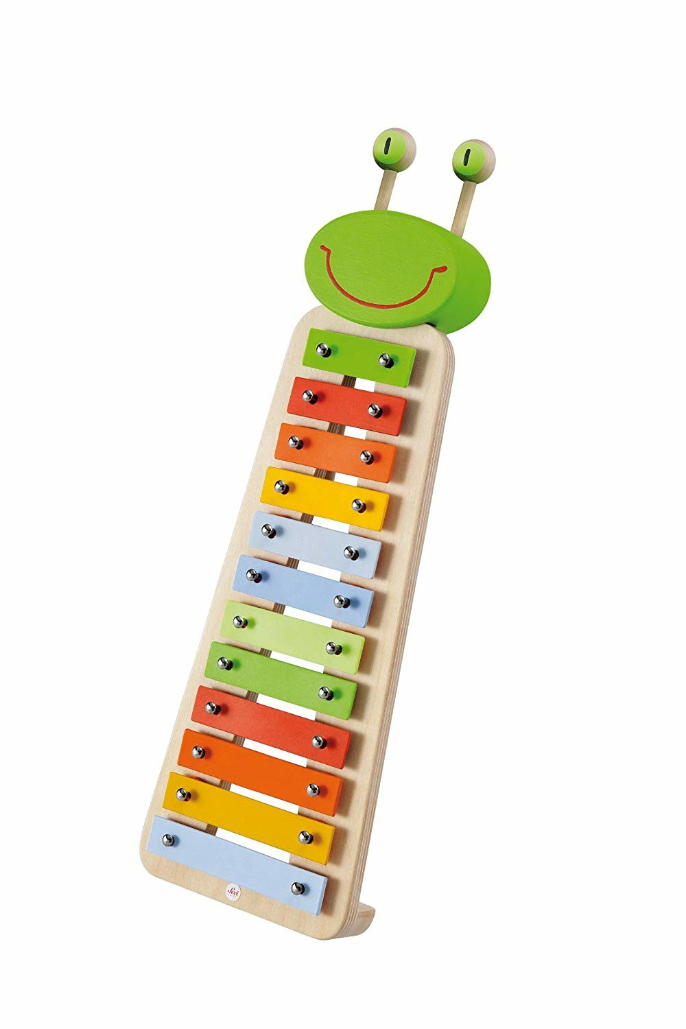 Xylophone grenouille en métal