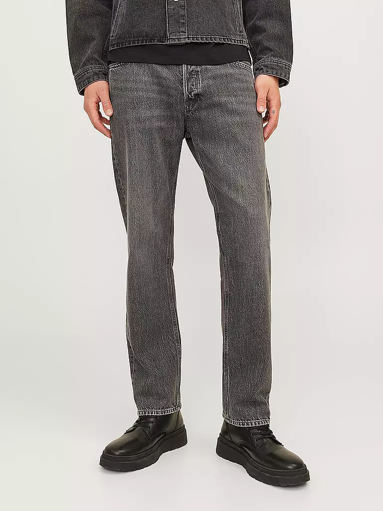 JACK & JONES Jeans Slim Fit JJICHRIS JJORIGINAL grau