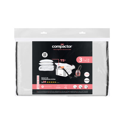 Lot de 3 housses sous vide M
